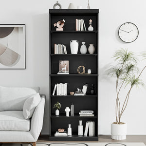 HomeRoots 31" Black Wood Accent Cabinet - Stylish Storage Solution for Modern Spaces, Compact & Durable Design 691120