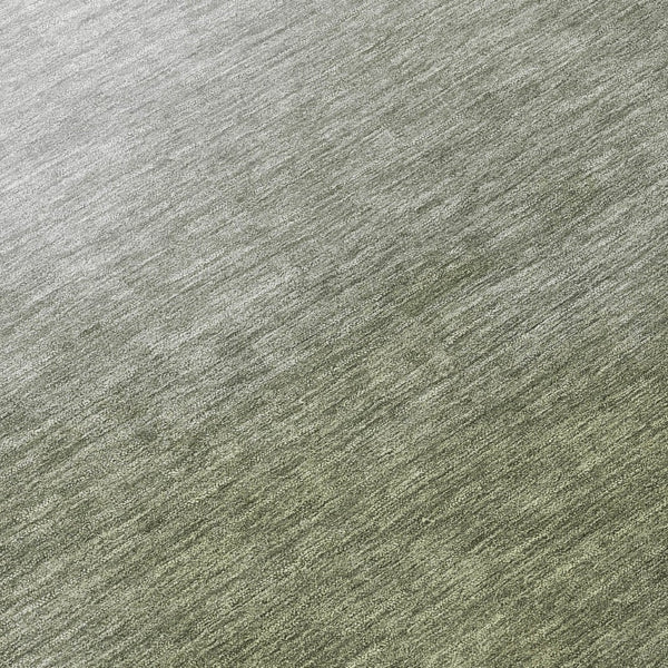 HomeRoots 8' Vibrant Lime Green Round Abstract Area Rug - Stylish, Washable, Durable for Indoor/Outdoor Use 691298