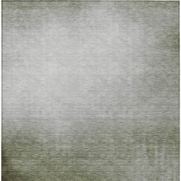 HomeRoots 10' Vibrant Lime Green, Brown & Beige Abstract Washable Area Rug for Indoor/Outdoor Use - Durable & Easy Care! 691301