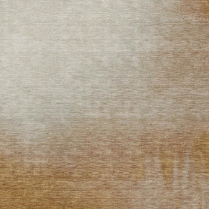 HomeRoots 10' Copper Ivory and Chocolate Abstract Washable Area Rug - Stylish, Durable, Indoor/Outdoor Essential! 691307