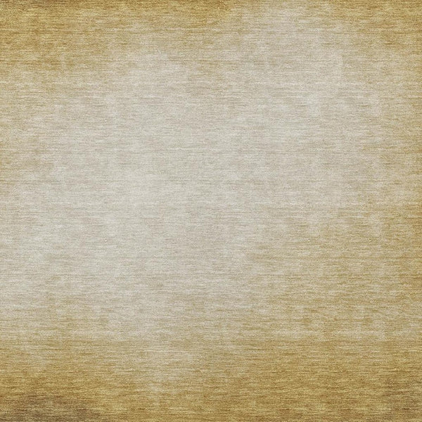 HomeRoots 8' X 10' Amber Brown And Ivory Abstract Rug - Stylish, Washable, Durable for Indoor & Outdoor Use 691329