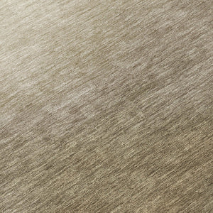 HomeRoots 8' Khaki Brown & Beige Round Abstract Rug - Stylish, Washable, Durable for Indoor & Outdoor Use! 691334