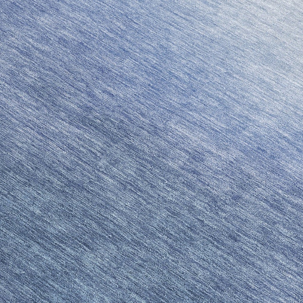 HomeRoots 8' X 10' Abstract Navy Blue & Charcoal Area Rug – Stylish, Washable, Indoor/Outdoor Durable Design 691341