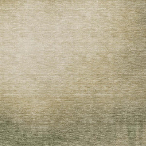 HomeRoots 5' Stylish Abstract Washable Area Rug in Olive Green, Beige & Wheat - Perfect for Indoor & Outdoor Use 691345