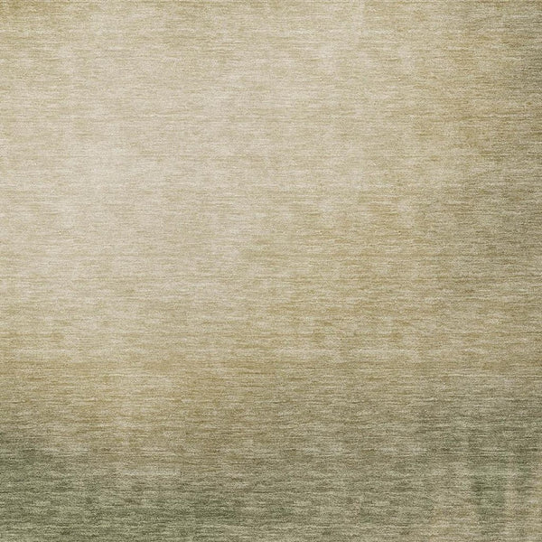 HomeRoots 5' Stylish Abstract Washable Area Rug in Olive Green, Beige & Wheat - Perfect for Indoor & Outdoor Use 691345