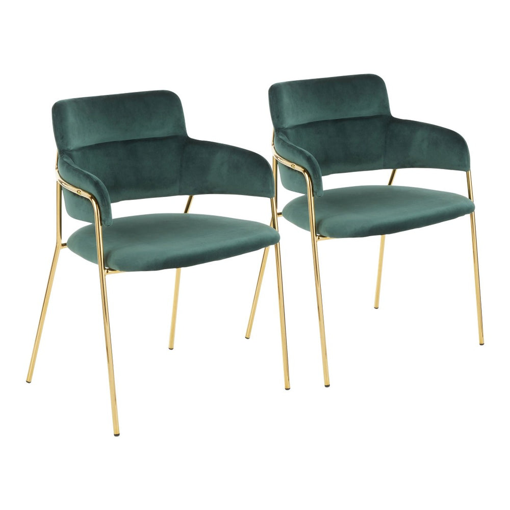 English Elm Mason Swivel Dining Chairs Faux Leather Upholstered with Steel Base Set of 2 B202P223618