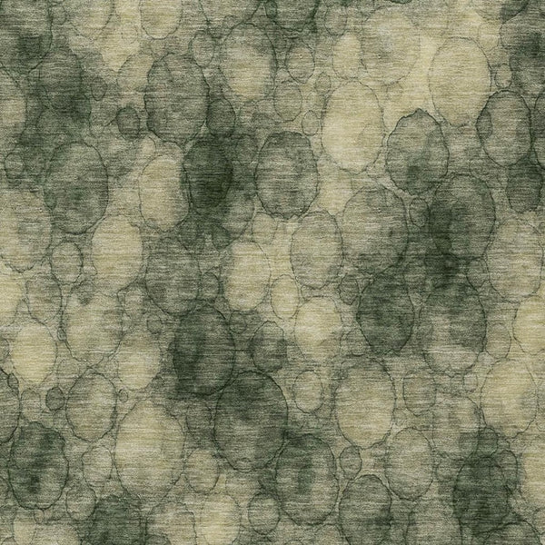 HomeRoots 10' Artichoke Green & Wheat Abstract Area Rug - Durable, Washable, Versatile for Indoor & Outdoor Use 691487