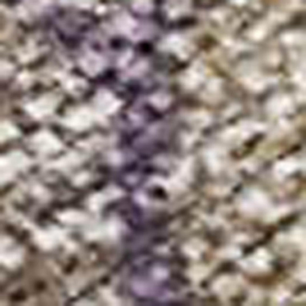 HomeRoots 9' X 12' Stylish Plum & Wheat Abstract Rug - Washable, Durable for Indoor/Outdoor Spaces, Easy Care 691510