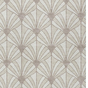 HomeRoots 10' Coastal-Inspired Ivory, Beige & Taupe Seashell Washable Area Rug for Indoor & Outdoor Elegance 691547