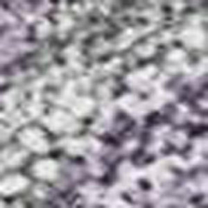 HomeRoots 9' Purple and Silver Seashell Area Rug – Washable Indoor/Outdoor Design for Coastal Charm & Durability 691570