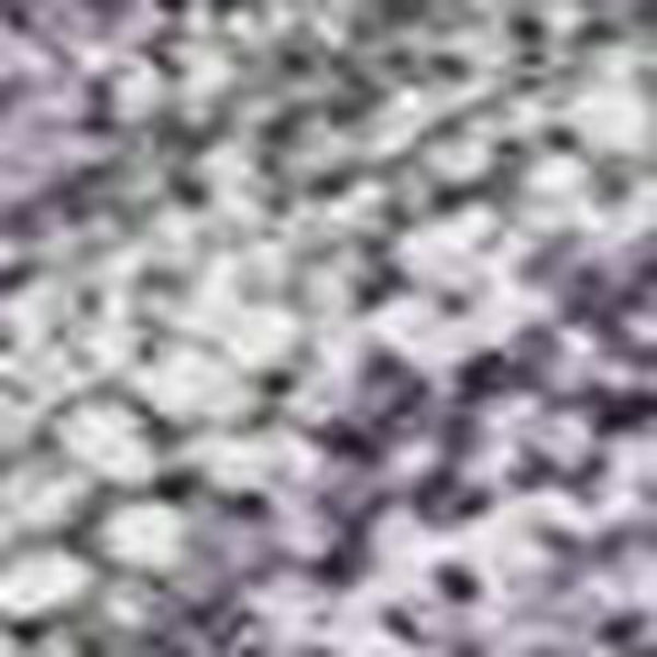 HomeRoots 9' Purple and Silver Seashell Area Rug – Washable Indoor/Outdoor Design for Coastal Charm & Durability 691570