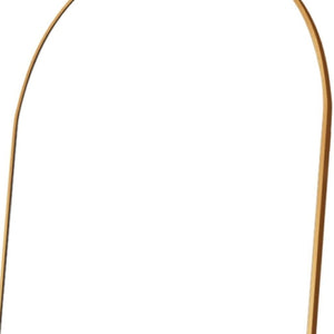 HomeRoots 69" Gold Arch Freestanding Full Length Mirror - Elegant Design for Bedrooms, Entryways & More! 691639