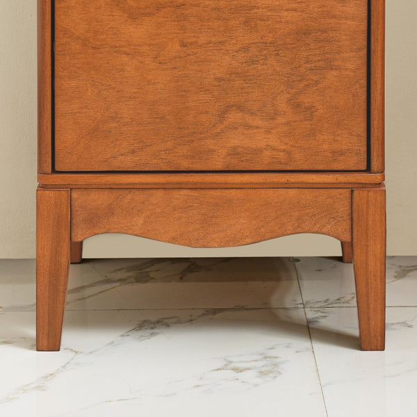 HomeRoots 14" Brown Wood Accent Cabinet - Stylish Storage Solution for Living Rooms, Offices & Entryways 691657
