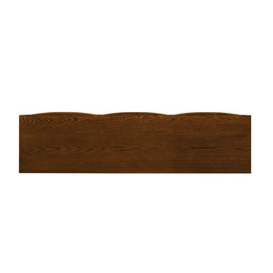 HomeRoots 63" Brown Wood Accent Cabinet – Stylish Storage Solution for Modern Living & Dining Spaces, Durable Design 691672