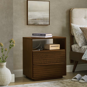 HomeRoots 23" Brown Wood Accent Cabinet - Stylish Storage Solution for Any Room, Durable & Compact Design 691674