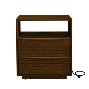 HomeRoots 23" Brown Wood Accent Cabinet - Stylish Storage Solution for Any Room, Durable & Compact Design 691674