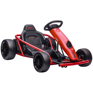 English Elm Aosom Licensed Bmw I4 12v Kids Ride on Car with Remote Suspension and Soft Start Red W2225P217188