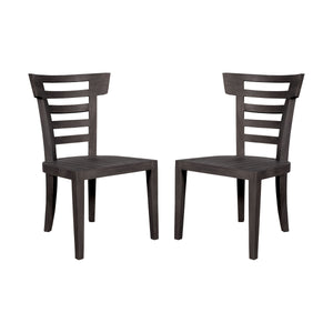 Teak Patio Outdoor Morning Chair - Set of 2 6917502P-AS Elk Home