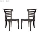 Teak Patio Outdoor Morning Chair - Set of 2 6917502P-AS Elk Home