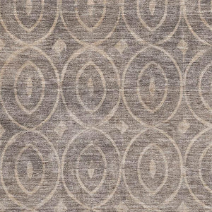 HomeRoots 9' X 12' Coffee And Beige Geometric Area Rug - Stylish, Washable, UV Protected for High-Traffic Areas 691877