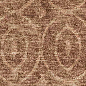HomeRoots 5' X 8' Terra Cotta Geometric Washable Area Rug - Stylish, Stain-Resistant & UV Protected Decor! 691904
