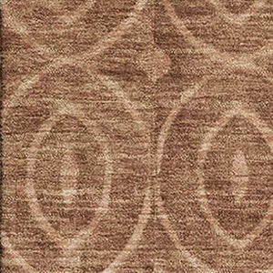 HomeRoots 10' X 14' Terra Cotta Geometric Washable Area Rug with UV Protection & Stain Resistance for Home 691908