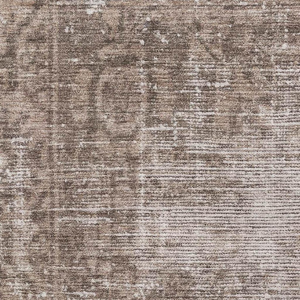 HomeRoots 9' X 12' Elegant Brown Beige Taupe Oriental Washable Area Rug with UV Protection for High Traffic Areas 691919