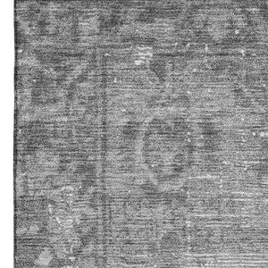 HomeRoots 5' X 8' Gray And Silver Oriental Area Rug - Durable, Washable, UV Resistant for High-Traffic Homes 691934