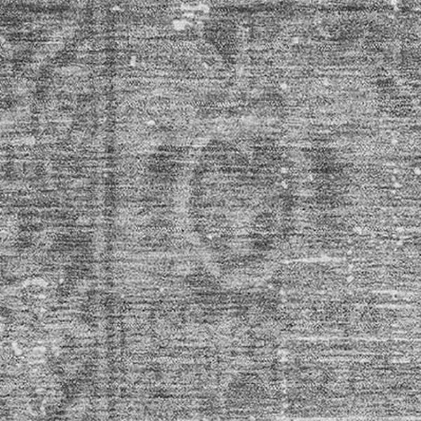 HomeRoots 10' X 14' Gray and Silver Oriental Area Rug - Washable, Stain Resistant, UV Protected for Homes 691938