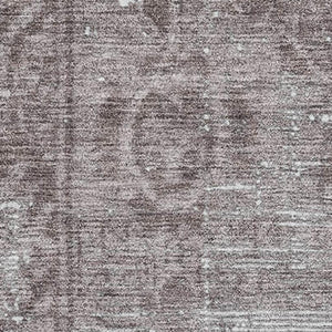 HomeRoots 9' X 12' Coffee and Silver Oriental Area Rug – Washable, UV-Protected, Durable for Everyday Living 691949