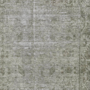 HomeRoots 5' X 8' Taupe & Beige Oriental Area Rug - Durable, Washable, UV-Protected for Timeless Elegance 691970