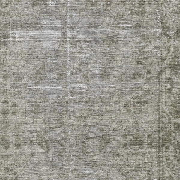 HomeRoots 5' X 8' Taupe & Beige Oriental Area Rug - Durable, Washable, UV-Protected for Timeless Elegance 691970