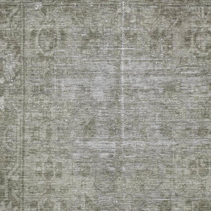 HomeRoots 10' X 14' Taupe and Beige Oriental Washable Area Rug - UV Protected, Stain-Resistant, Durable Comfort 691974