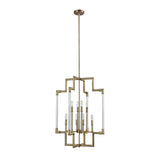 Brandon 24'' Wide 8-Light Pendant - Classic Brass 69206/8 Elk Lighting