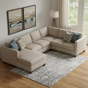 HomeRoots 10' Charcoal & Ivory Damask Area Rug - Washable, UV Protected, Durable, Perfect for Busy Homes! 692076