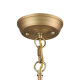 Lisbon 8'' Wide 1-Light Mini Pendant - Classic Brass 69213/1 Elk Lighting