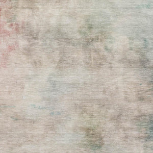 HomeRoots 5' X 8' Abstract Area Rug in Taupe, Blush & Teal - Washable, UV-Protected & Non-Slip for All Rooms! 692216