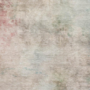 HomeRoots 10' X 14' Contemporary Abstract Area Rug in Taupe, Blush & Teal - Washable, UV Protected & Non-Slip! 692220