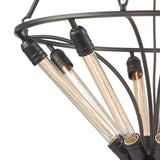 Centrifugal 27'' Wide 8-Light Chandelier - Oil Rubbed Bronze 69226/8 Elk Lighting