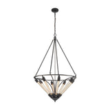 Centrifugal 27'' Wide 8-Light Chandelier - Oil Rubbed Bronze 69226/8 Elk Lighting