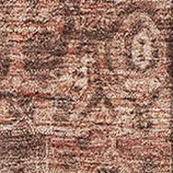 HomeRoots 5' X 8' Burgundy Ivory Gold Oriental Rug - Washable, UV Protected & Stain Resistant for Homes 692384