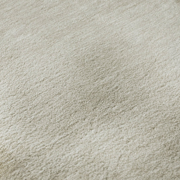 HomeRoots 9' X 12' Khaki and Ivory Geometric Washable Area Rug – UV Protected, Durable, and Stylish for Homes 692492