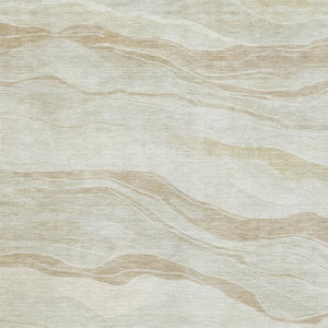HomeRoots 8' Beige And Ivory Striped Area Rug - Durable, Washable, Stain Resistant with UV Protection & Style 692497