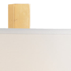 Chelsea House Winfield Alabaster Table Lamp With Coffee Bronze Iron Base — Slim 34.5" Ambient Light Sculpture 69258