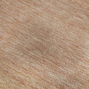 HomeRoots 5' X 8' Salmon And Ivory Striped Washable Area Rug - Stain Resistant, UV Protected, Stylish Comfort 692663