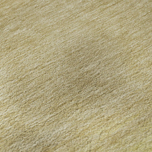HomeRoots 8' Tan Yellow Beige Striped Area Rug - Washable, UV Protected, Durable for Kids & Pets, Stylish Decor 692671