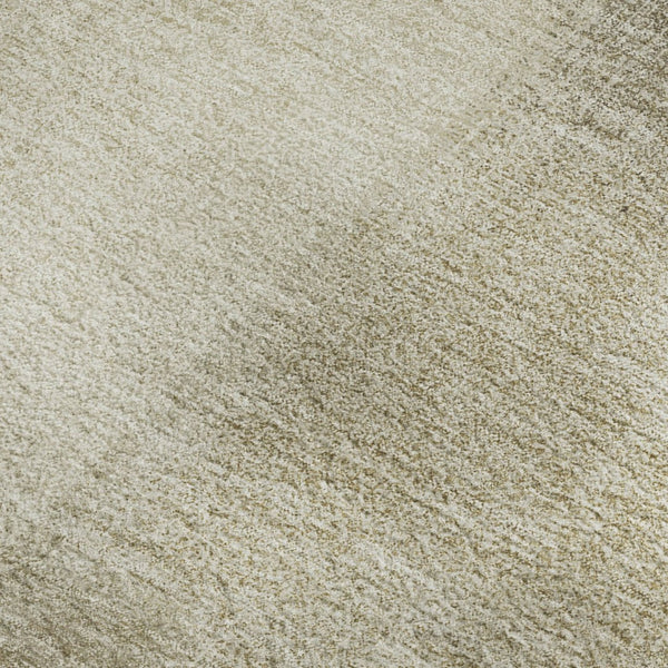 HomeRoots 10' X 14' Taupe & Ivory Geometric Area Rug - Durable, Washable, UV Protected for Family Spaces 692763