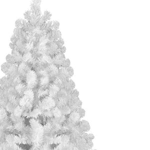 HomeRoots 7' Full White Spruce Christmas Tree - Elegant, Low-Maintenance Design for a Modern Holiday Look 90 692825