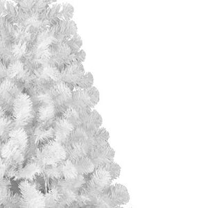 HomeRoots 9' White Full Spruce Christmas Tree - Elegant Holiday Centerpiece with Realistic Branches & Easy Setup 108 692827