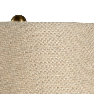 Chelsea House Sierra Chestnut Leather & Coffee Bronze Glass Table Lamp — 25.5" Sculptural Globe Light For Living Rooms Bedrooms Offices 69293